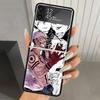 Чехол для телефона Jujutsu Kaisen Japan Anime из твердого ПК для Samsung Galaxy Z Flip 6 5 4 3 Черная крышка ZFlip6 Flip5 Flip4 5G Складные чехлы с принтом