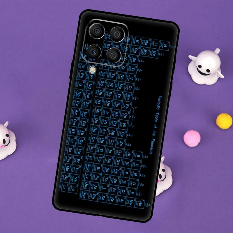 Химия Периодическая таблица элементов Чехол Для Samsung Galaxy M32 M52 M12 M13 M33 M23 M53 M15 M55 M31 M51 M14 M34 M54 M20 Чехол