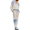LACOSTE SS22 Cuffed Pants Sweatpants Men's Blue White XH2883-3UX