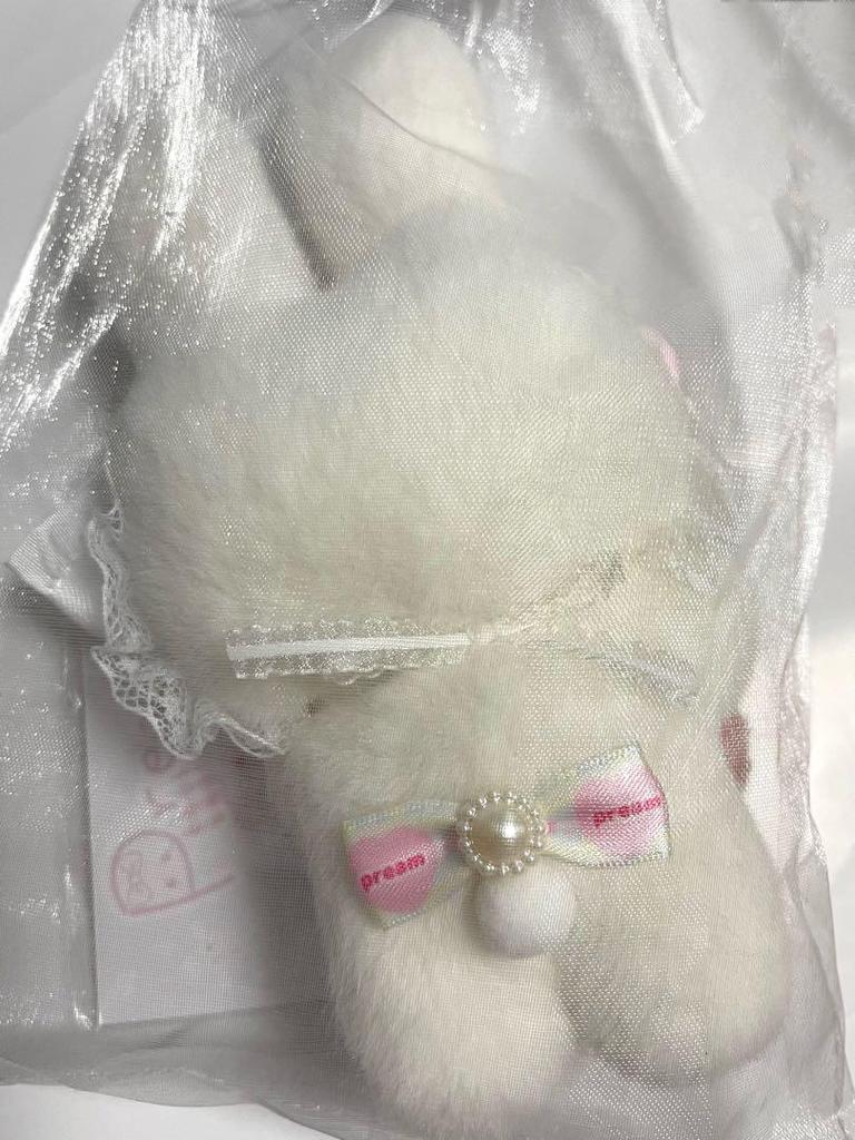 [USED] pream Sanrio Artist Wool Felt Teddy Bear Handmade Plush Toy