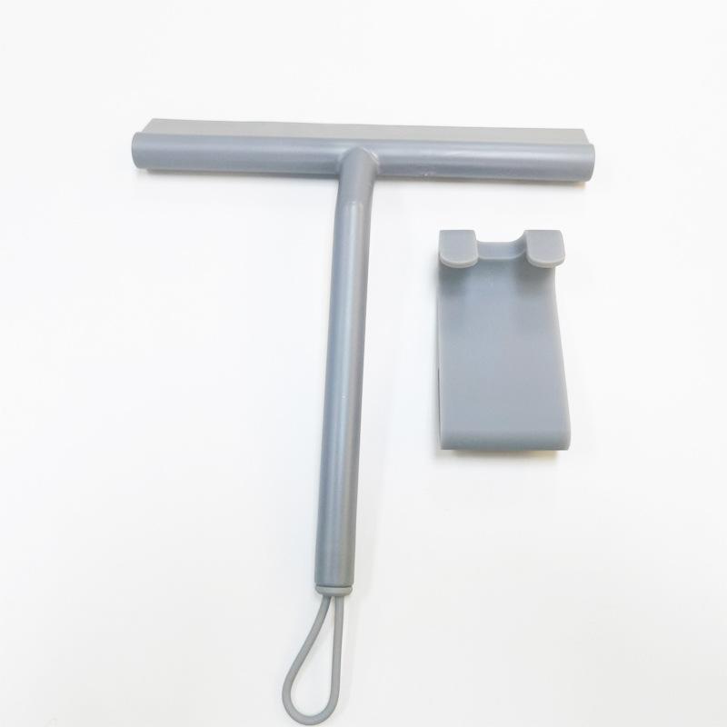 Ракель для душа для стеклянных дверей, силиконовый скребок с крючком, зеркала для душа в ванной комнате, плитка и окна автомобиля, чистка без разводов