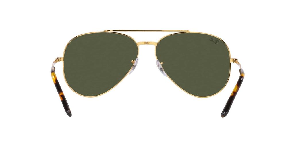 RB3625 Sunglasses In Legend Gray Green with Lenses 58 Ray-Ban Gold/Crystal (G-15XLT)