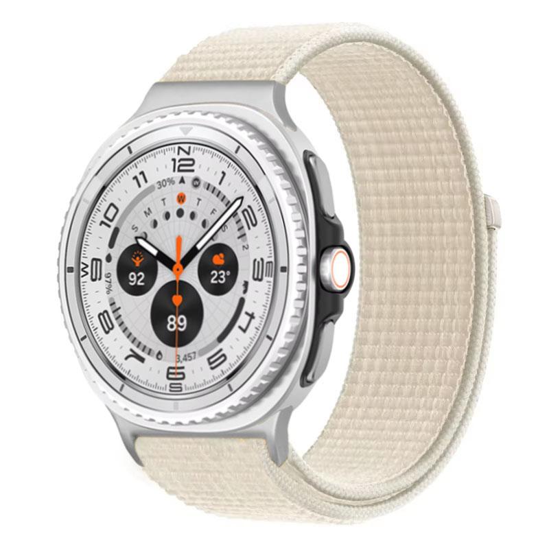 Официальный нейлоновый петлевой ремешок для Samsung Galaxy Watch 8 40 мм 44 мм Металлический соединительный браслет Galaxy Watch 8 Classic 46 мм Ремешок для запястья