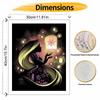 Disney Rapunzel Lantern Oil Art Painting Kit Home Wall Decor Handmade Gift Tangled Princess Silhouette Art DIY Painting Decor Wall Art