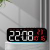 Украшение для дома Электронные часы Простой будильник Многофункциональные светодиодные часы Несколько наборов будильников Атмосферная подсветка