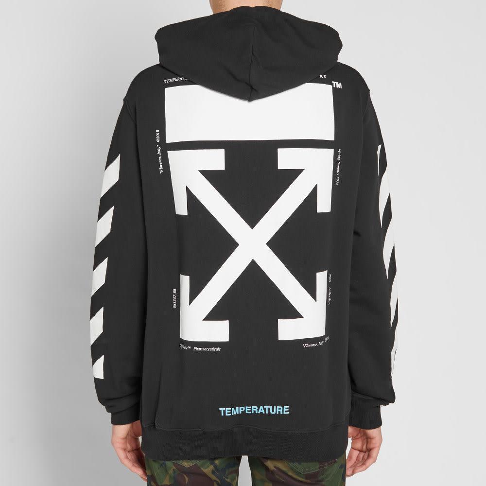 Off-White Мона Лиза Серия C Вирджил Абло Картина маслом Повседневная толстовка Мужская толстовка Черная OMBB029S180030121001