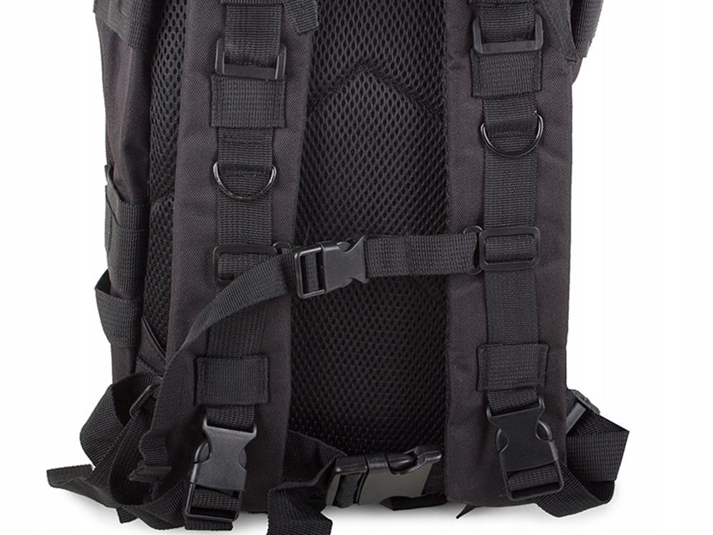 3P Military Backpack Black (50) Gab_B