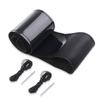 Car Sports Steering Wheel Carbon Fiber Cover DIY Hand Stitch PU Leather Protector Braiding Cover