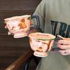 Mug Creative Artistic Ceramic Water Cup New Women's Office Home Breakfast Coffee Cup Souvenir