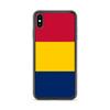 Coque iPhone - Drapeau Tchad - iPhone XS Max - Souple - Multicolore - Verticale