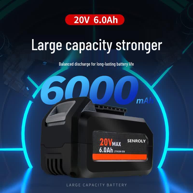 SENROLY SL-2091 Бесщеточная аккумуляторная литиевая угловая шлифмашина Набор Вилка CN (адаптер в комплекте)