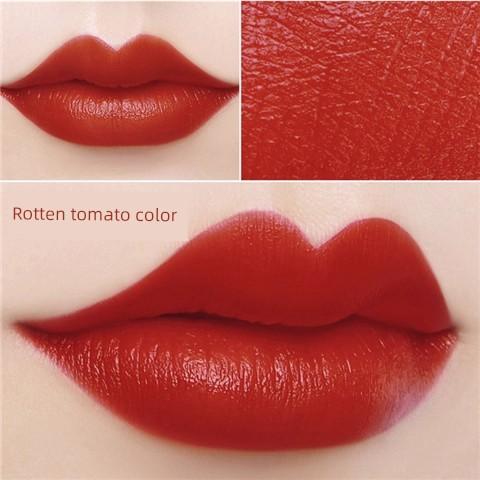 Classic Red Lipstick, Matte, Long-Lasting, Waterproof, Suitable for Yellow Skin Tones, Enhances Complexion, Genuine Brand, Official Flagship Store,