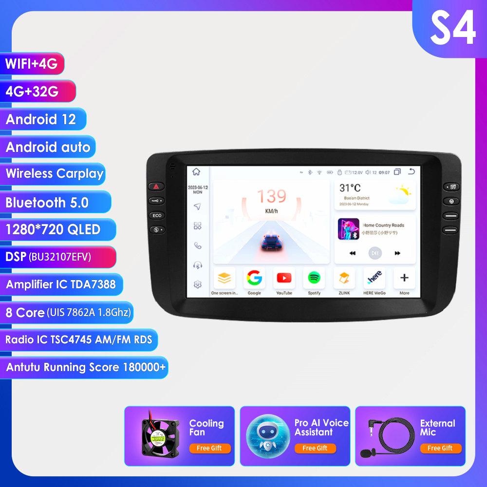 9-дюймовый Carplay 4G 2 Din Android 13 автомобильное радио для Fiat Linea 2012 - 2015 Fiat Punto EVO мультимедийный видеоплеер Navi GPS DSP WIFI интеллектуальный экран