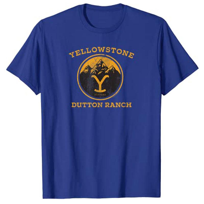 Футболка Yellowstone Dutton Ranch Arrows с надписью «Не заставляй меня отправлять покой» Футболки с графическим принтом «Тебе нужна поездка на вокзал» Одежда