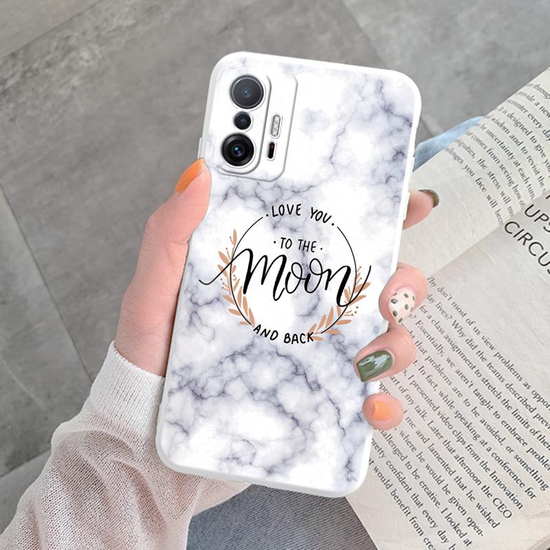Marble Pattern Phone Case For Xiaomi 11T Pro Mi11T Pro Protective Cover Case Soft Silicone Funda For Xiaomi Mi 12T 13T TPU Coque