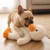 Soft Plush Plush Dog Toy Built-in Squeaker Dog Chew Toy Safe Animal Shaped Toy  Pet Training