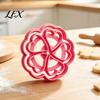 Eco Friendly PLA Molds 3D Printed Flower Cookie Cutter, Petal Patterns Safe Mold, Daisy Pattern Embossing Tool Reusable DIY Clay Crafts for