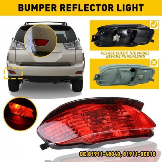 Rear Left Driver Side Marker Bumper For Light Lexus RX330 RX350 RX400H 2004-2009