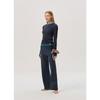 Budhi Mudra Wide Straight Pants Carbon B63002apl92