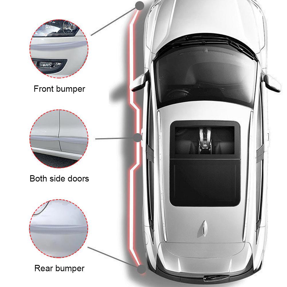 Защитная полоса для стайлинга автомобиля, защитная полоса от царапин, накладка на заднюю часть кузова автомобиля