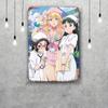 Oshiete galko chan мультфильм Винтажные Металлические Жестяные Знаки Постеры Декор Ретро Металлическая Табличка Настенное Искусство Декор для Гаража Бара