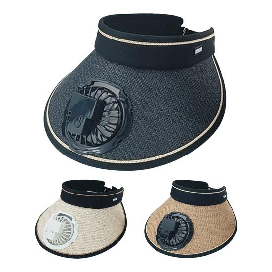 Веерная шляпа с широкими полями, дизайнерская повязка на голову, мужская и женская складная шляпа от солнца, перезаряжаемая вращающаяся на 360 градусов веер, пустой цилиндр