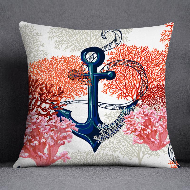 Наволочка с изображением морского животного и русалки, украшение для дома, квадратная наволочка, украшение для дома и офиса, наволочка