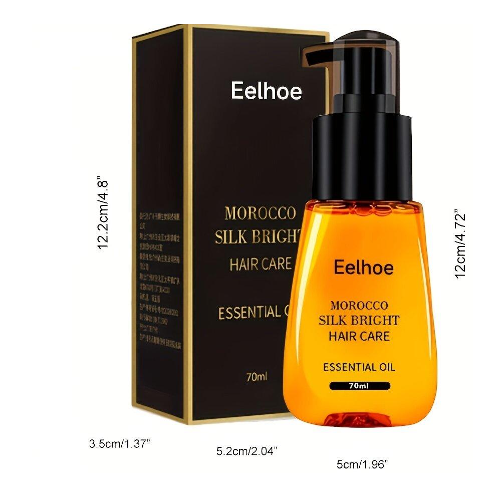 Anti-Frizz Haarserum Haarpflege Essential Marokko Seidenglanz Haarpflegeserum für die Reparatur von beschädigtem trockenem Haar
