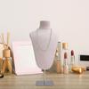 Necklace Display Bust Stand Stainless Steel Base Stable Chain Jewelry