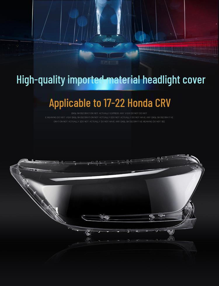Clear Headlight Lens Cover for 2017-2022 Honda CR-V