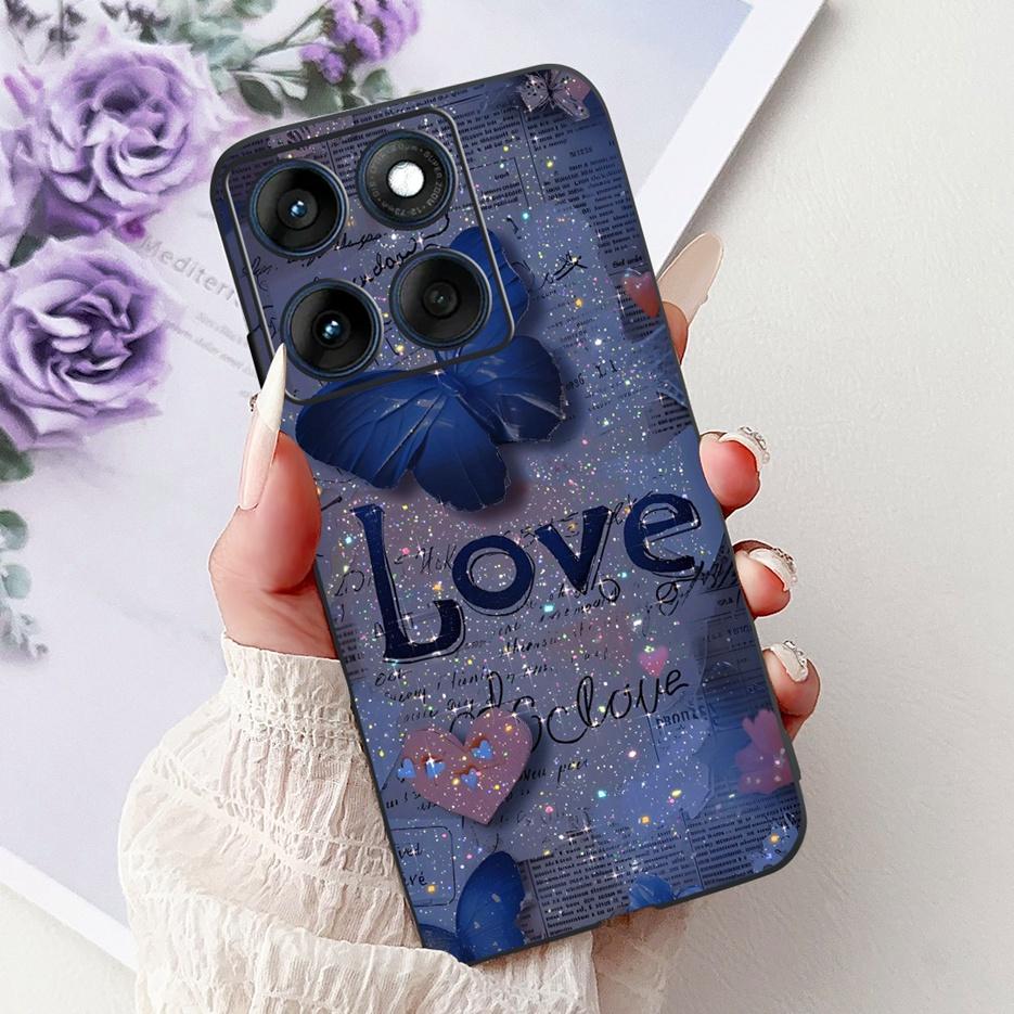 For Motorola Edge 60 Pro Case Luxury Butterfly Painted Cover Soft TPU Phone Case For Motorola Edge 60 Fusion Egde60 Pro 60S Bags