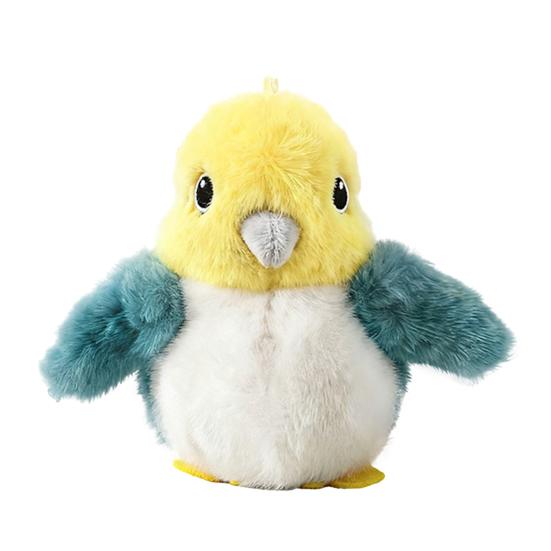 Cat Toy Electric Birds Rechargeable Plush Chirping Birds Flapping Wings Interactive Cat Toy for Indoor Outdoor Play Entertainment Mental Stimulation