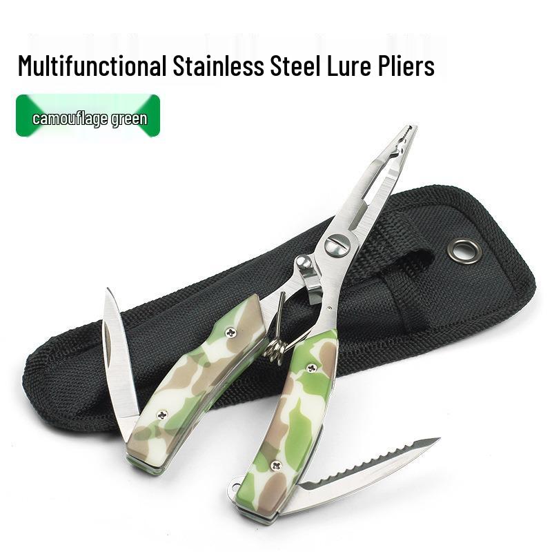 Контроллер для рыбы Takumi из алюминиевого сплава: Коррозионностойкий захват с длинной ручкой и рыболовные плоскогубцы со шкалой