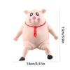 Squeeze Pink Pig Fidget Toys Slow Rebound TPR Squishy Piggy Doll Антистрессовая декомпрессионная игрушка Игрушка для снятия стресса для детей и взрослых