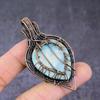 Подвеска Natural Republic Larimar из медной проволоки «Древо жизни» 2,68 дюйма J7u77
