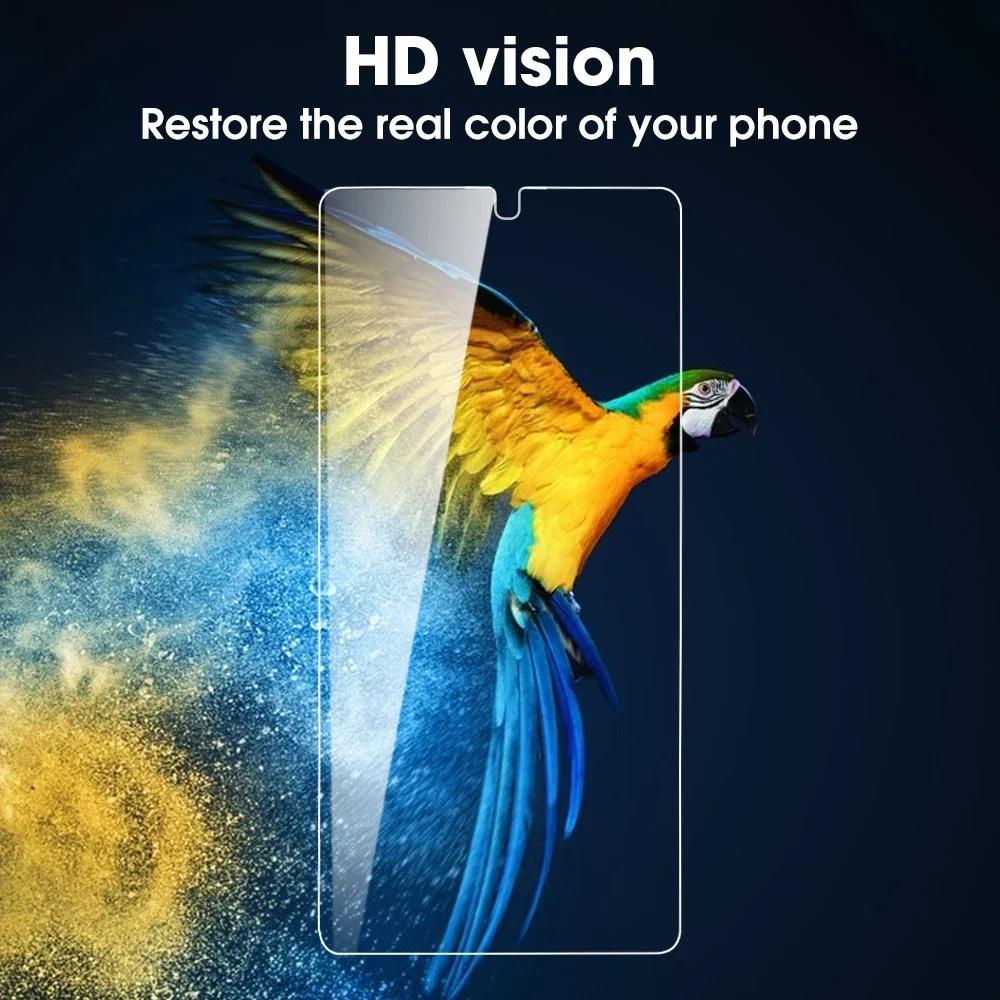 Стекло для Samsung Galaxy S24 Ultra Plus 2025 HD Clear Защитные стекла для экрана 9H Закаленное стекло Поддержка разблокировки по отпечатку пальца Для S24U