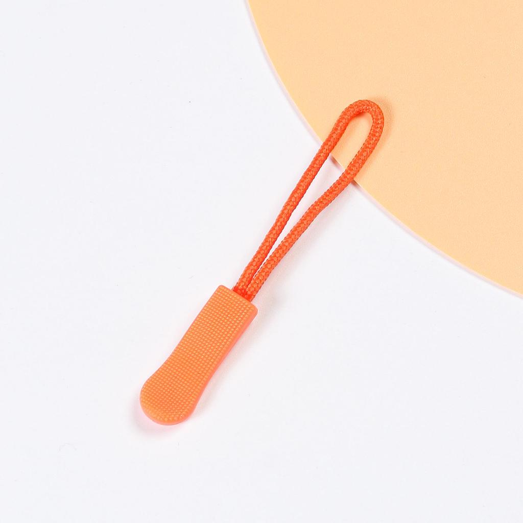 Colored TPU Caterpillar Zipper Pull Cord Accessory