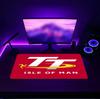 Tt Mouse pad with a non slip rubber base suitable for home offices and an ideal gift for gamers