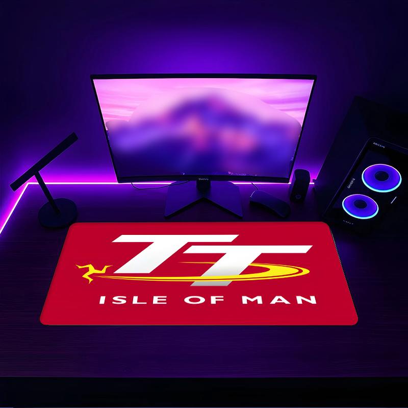 Tt Mouse pad with a non slip rubber base suitable for home offices and an ideal gift for gamers