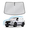 Windshield Sunshade for Mitsubishi New Outlander GN0W UV Light Steering Wheel Sun Heat Car Honeycomb Storage Bag Interior Easy Direct from the
