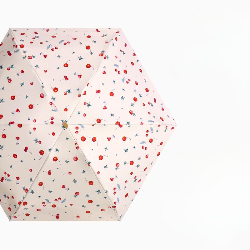 Плоский зонт с шестью карманами, солнцезащитный зонт, цветной клей, защита от солнца, солнцезащитный зонт, женский складной зонт