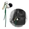 Baseball Keyring with Wood Bat and PU Leather Glove Charm Unique Bag Pendant Handbag Charm Handmade Sports Accessory
