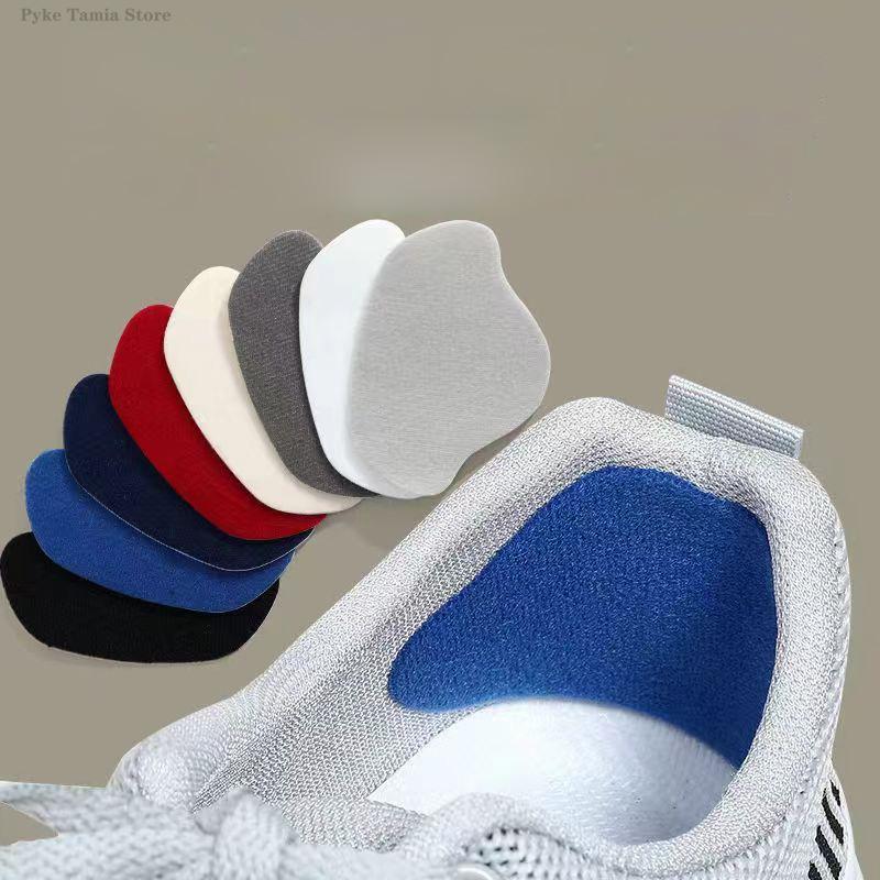 4pcs Sports Shoes Repair Stickers Suede Heel Protector Anti-Wear Repair Holes Self-adhesive Patches Insoles Pad Foot Care Insert