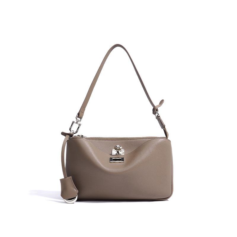 Женская сумка, сумка-багет под мышкой, женская новая женская портативная кожаная вместительная сумка на плечо премиум-класса для девочек