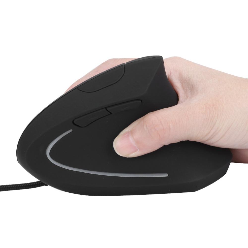 Colorful USB Wired Vertical Mouse Adjustable DPI Wired Mouse Vertical Mouse Computer Laptop