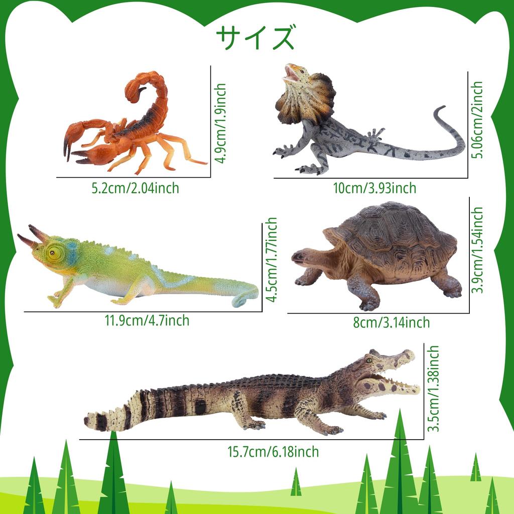 TOYMANY 12 ШТ. Фигурки Животных Набор Фигурок Диких Животных Реалистичные Модели Животных Тема Зоопарка Популярные Животные Игрушки Подарок на День Рождения Украшение Рождество Новый Г