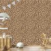 Animal Skin Wallpaper Gold and Orange for Living Room and Bedroom 50x1000