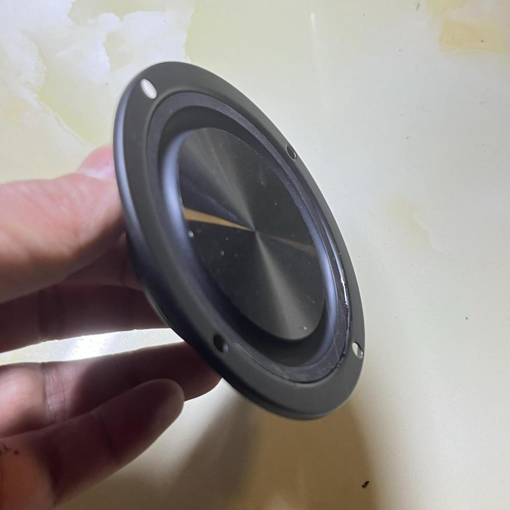 Радиатор с инвертированным краем для басового динамика 4" x 3" с кронштейном 5" x 6" для пассивных виброконусов - Аудиоаксессуар