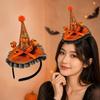 Flower Halloween Party Hair Band Lace Halloween Headband Halloween Witch Hat Hair Hoop  Girl