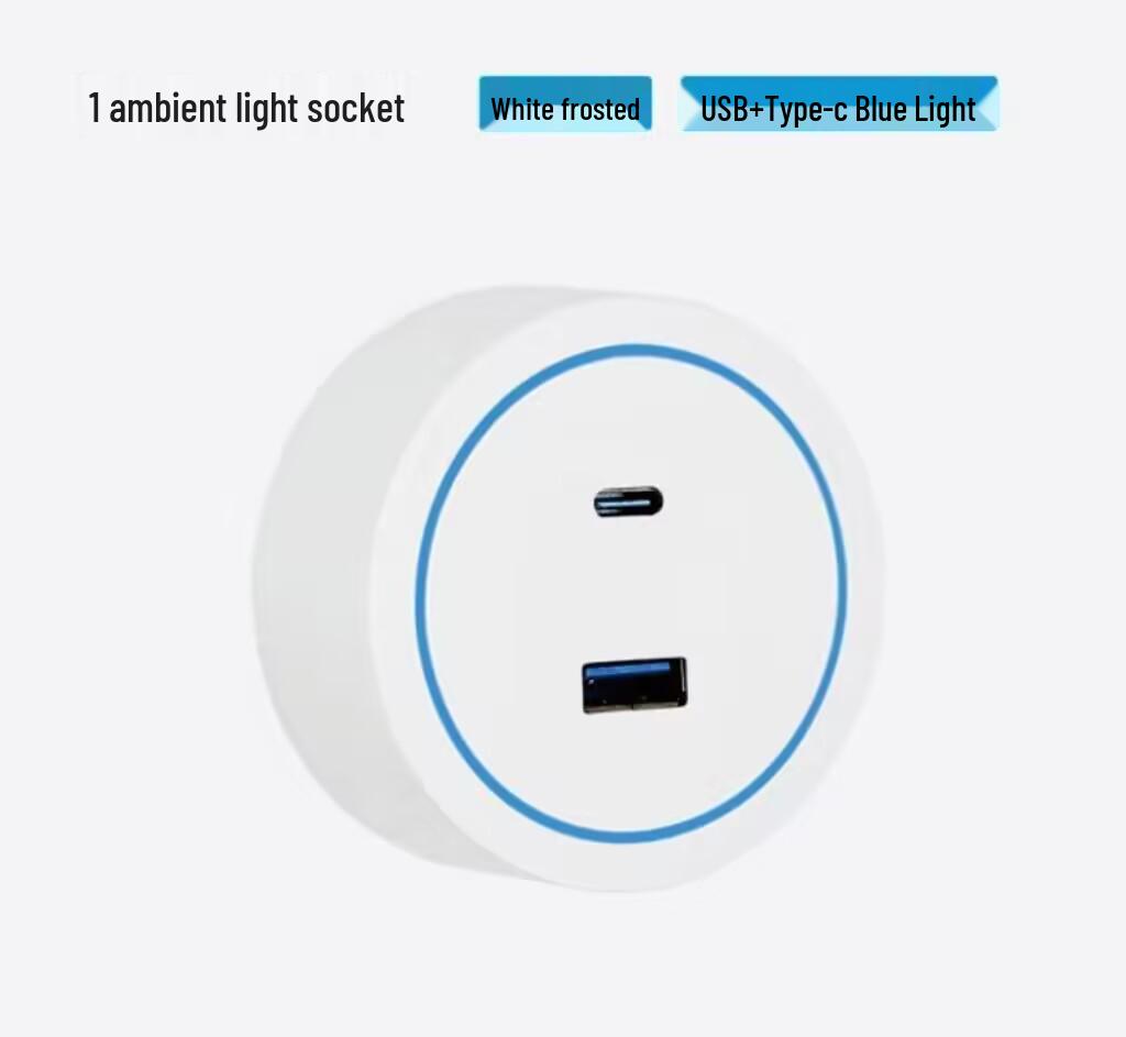 Индукционная USB-розетка на рейке с выдвижными направляющими для кухонного ящика - Белая